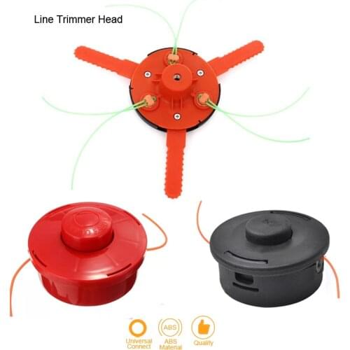 Universal Bump Feed Line Coil Trimmer Head Grass Brush Cutter Spare Parts for Stihl Husqvarna Makita String Strimmer Lawn Mower