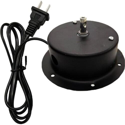 Thrisdar 1.5 RPM 2.5RPM Rotating Glass Disco Mirror Ball Motor With Plug For hanging Reflection Disco Ball Stage Light