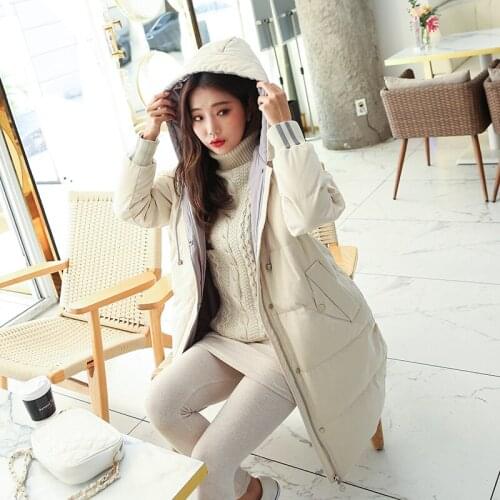 Winter Brand Coat Female 20% Thick Warm Duck Down Jacket Women Korean Large Fur Hooded Down Parka Jackets Hiver 2202