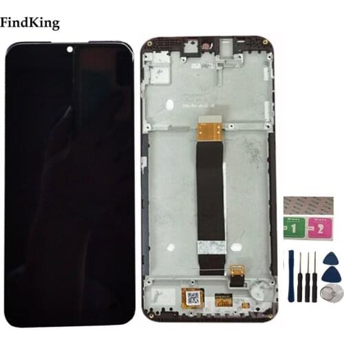 LCDs For Moto E6 Plus Xt2025 Motorola E6 Plus XT2025-1 XT2025-2 Original LCD Display Touch Screen Digiziter Assembly Frame Tools