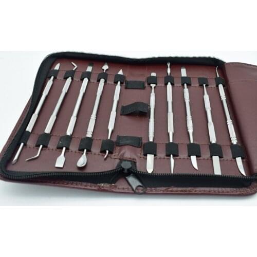 10pcs Jewelry Engraving knife Clay Sculpting Sculpt Smoothing Wax Carving Pottery Ceramic Tools