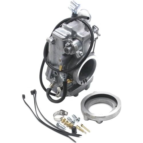 Alconstar Mikuni Standard Finish Carburetor HSR42 HSR48 HSR445 Flatslide Carb For Harley FLH FLHR FLHTCSE VRSC VRSCD XL883
