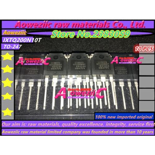 Aoweziic 100% new imported original IXTQ200N10T 200N10 MOS field effect transistor 100V 200A
