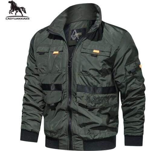 CAOYUANXIAKE Men's Demi Jackets