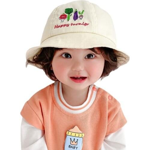 Baby Girl Hat For Newborn Baby Cap Children Summer Bucket Hat Fisherman Hats for Girls Outdoor Sun Hats Children Caps Kids Cap