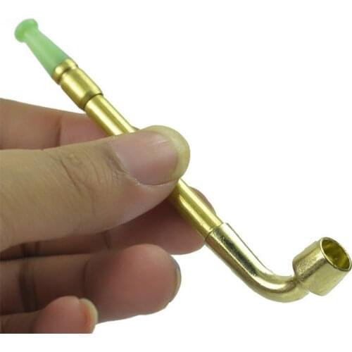 Classic Brass Stretch Smok Metal Pipes Portable Creative Smoking Pipe Herb Tobacco Pipe Grinder Mouthpiece Cigarette holder