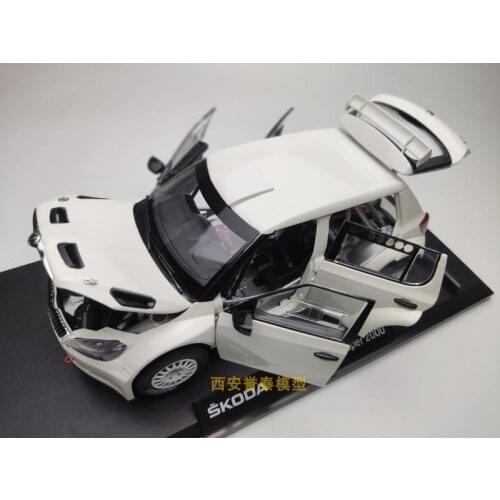 1/18 SKODA FABLA SUPER 2000 Collection Metal Die-cast Simulation Model Cars Toys