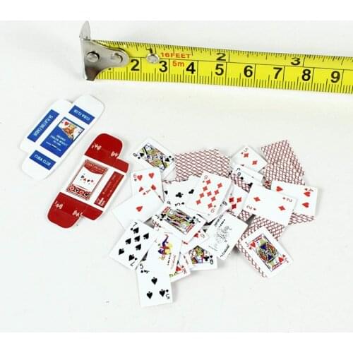 1/6 Scale Playing Cards Joker Cards Models for 12''Figures Bodies Accessories DIY