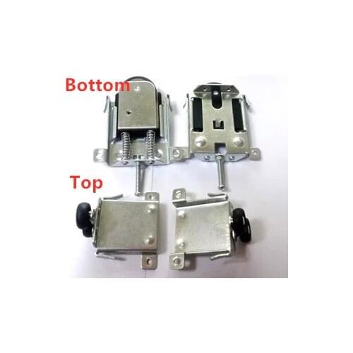 Furniture Wardrobe Heavy Duty Track Roller guide wood Sliding Door Cabinet Door Pulley Wheel Door Hanging Wheel for Furniture