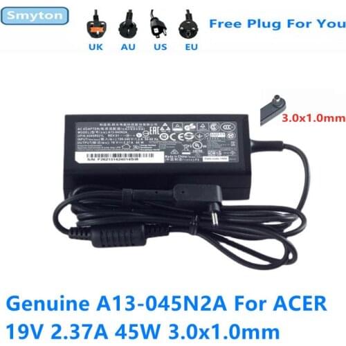 Original A13-045N2A 19V 2.37A 45W 3.0x1.0mm PA-1450-26 Laptop Adapter Charger For ACER Aspire S5 S7 SWIFT 3 SF314 Power Supply