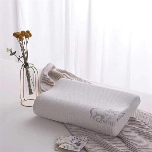 Memory Pillow Massager Cervical Health Care Memory Foam Pillow Beauty Pillow Latex Neck Pillow Suitable For Adult Box Children