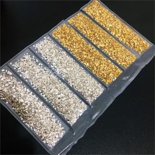 Resin Filler Broken Glass Stones Set Kit UV Epoxy Resin Filler Crafts Nail Art Jewelry Making Mold Fillings Resin Craft DIY