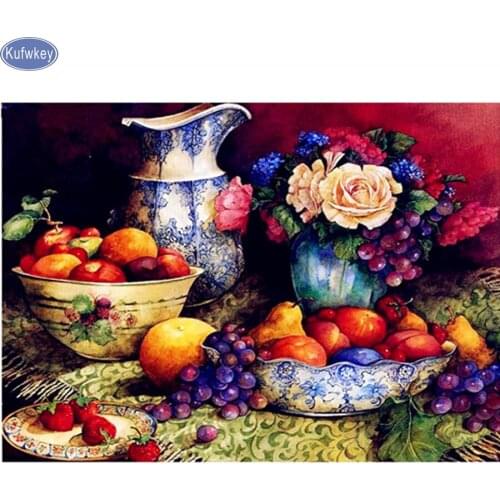 Full,Diamond Embroidery,5D,diy,Diamond Painting fruit,mazayka,image,Stitch Cross,Diamond Mosaic 3d picture,kitchen decoration