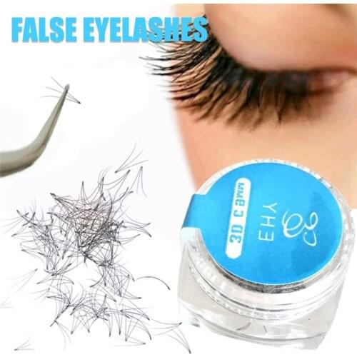 80Fans/box Easy Fanning Volume Mega Eyelashes Extension Auto Flowering Rapid blooming fans lashes Fast Delivery