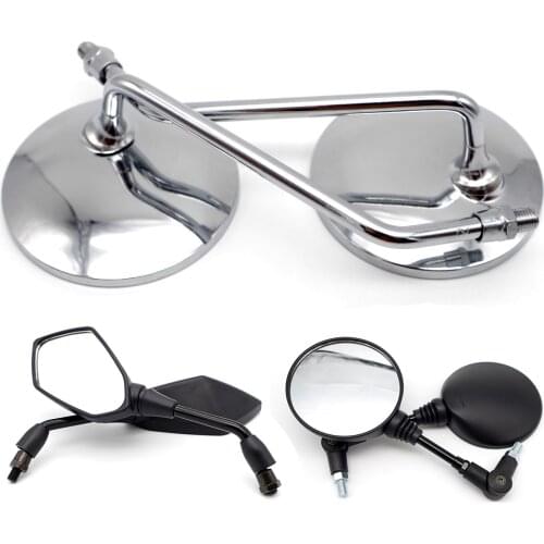 Motorcycle Mirror Indicator Retrovisor Moto Accessories For yamaha drag star 400 honda biz 125 yamaha cygnus x125 honda cb1000r