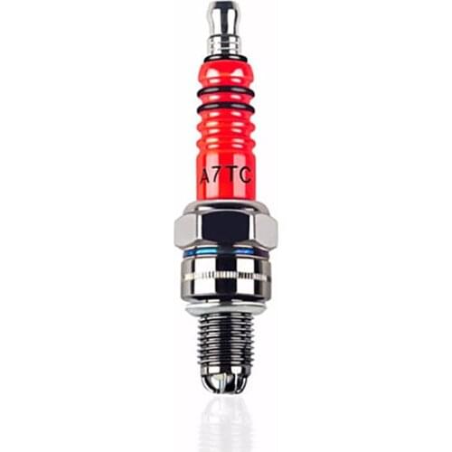 High Performance 3-Electrode Spark Plug A7TC For 50CC-150CC ATV Motorcycle,Perfect Replacement For The Old Or Worn One