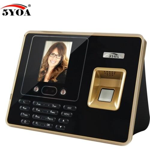 5YOA BF30 No Touch Contactless Fingerprint Time Attendance Wifi Device Biometric Face Recognition Facial Employee