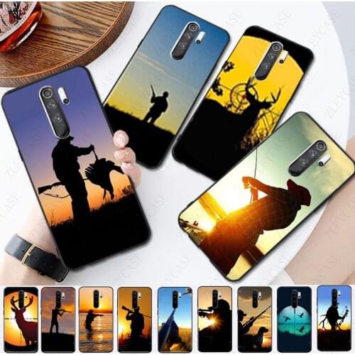 Duck Hunting and Fishing Phone Cover for redmi note8pro note7 note5 note6pro 8T 8A 7A 9A note9s note9pro K20 Cases
