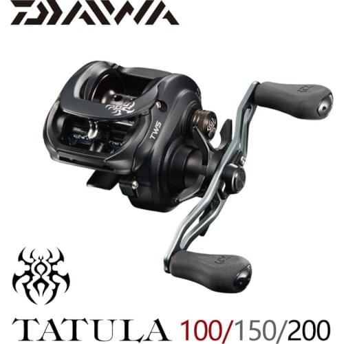 DAIWA TATULA 100 150 200 Fishing reel Baitcasting Reel MAX DRAG 5kg/6kg low profile fishing reel Casting Reel 7BB+1RB saltwater