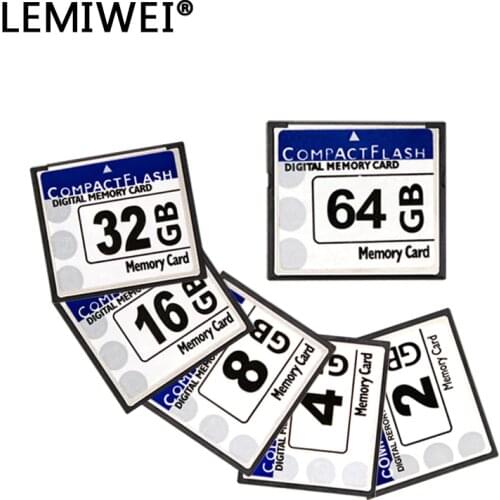 Compact Flash Card 64GB 32GB 16GB 8GB Memory Card High Speed CF Flash Card Real Capacity LEMIWEI CF Card For Camera