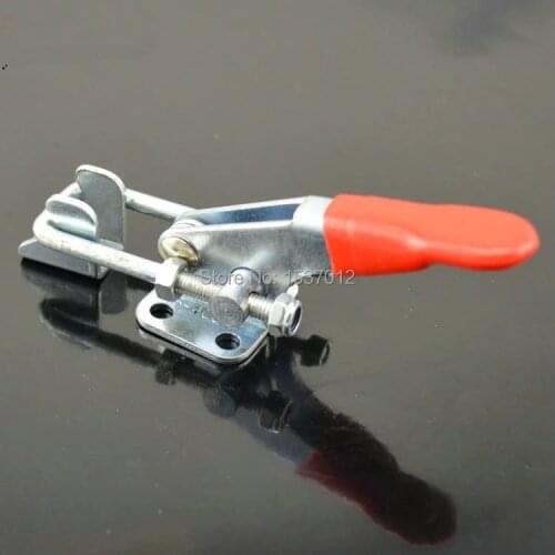 Small galvanized iron lock box buckles