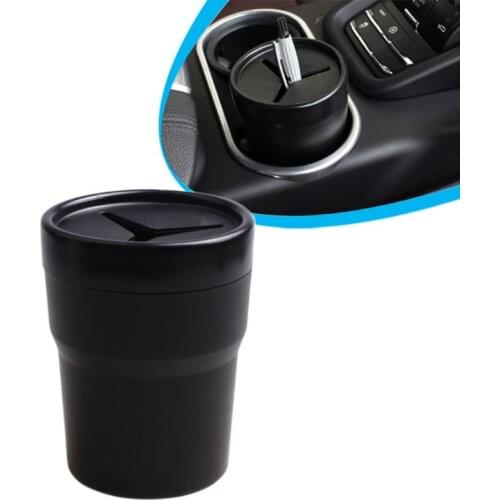 Multifunctional Car Mini Pen Tissue Coin Holder High Quality PP Silicone Box Trash Bin Container