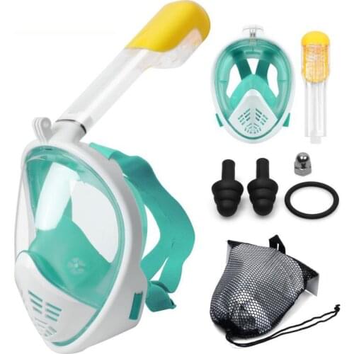 Factory Direct Generation Silicone Adult New Diving Mask Childrens Full Dry Diving Mask Snorkeling Set