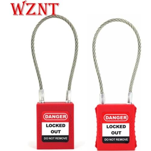 NT-PC175 NT-APC175 Industrial safety padlock Shutdown and maintenance Energy isolation Stainless steel cable padlock