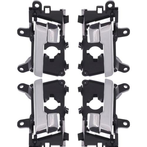 Apply to 2005-2006 Kia Optima Stainless Steel Inner Door Handle Bowls Trim Cover Frame Interior Decoration Accessories