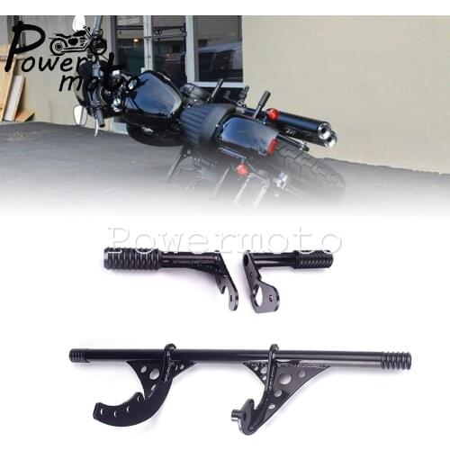 Motorcycle Highway Peg Crash Bars Passenger Peg Engine Bumper Frame Protection For Harley Softail Street Bob Low Rider 2018-Up