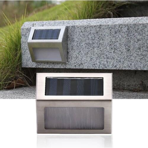 3 LED Solar Power Light IP65 Waterproof Lamp Security Light For Outdoor Pathway Path Stair Wall Garden Wall lamp garden decor