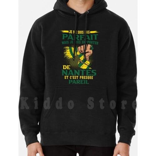 Football Club De Nantes Hoodie Long Sleeve Nantes Nantes Bretagne Pays De La Loire Loire Loire Atlantique Jaune