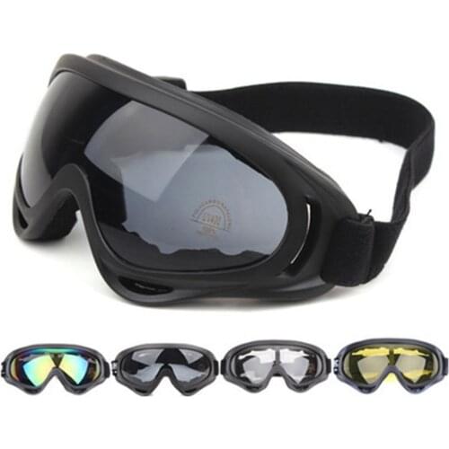 Outdoor Goggles Riding Motorcycle Sports Goggles Windproof Glasses Ski Goggles Airsoft Paintball Five Color Protective Glasses
