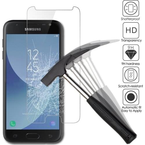 9H Tempered Glass For Samsung Galaxy J3 J5 J7 2016 2017 Neo Core Screen Protector For Samsung A3 A5 A7 2015 2016 2017 Glas Sklo