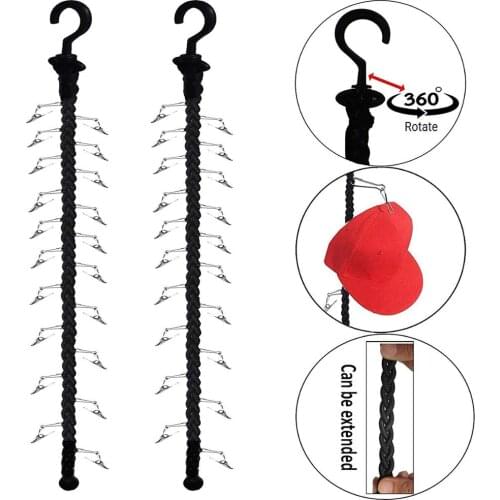 2 pack, Multi-Purpose Magic Hangers Space Saving Clothes Hangers Organizer Smart Closet Space Saver with 40 Sturdy stainless ste