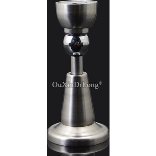 High Quality 2PCS Stainless Steel Door Stopper Holder Catch Hydraulic Buffer Mute Door Stops