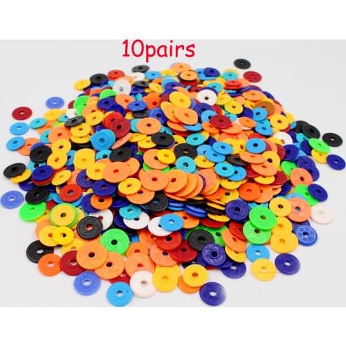 20pcs(10Pairs) 17/18/19/20/22mm Plastic Guide Rollers Light Weight Guide Wheels Spare Parts for Mini 4WD Racing Car Model