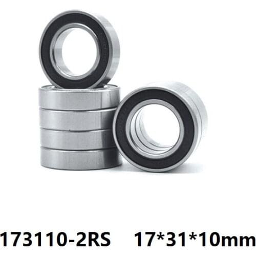 20pcs/50pcs ABEC-5 173110RS 173110 2RS 17x31x10 mm deep groove ball bearing for bicycle bottom bracket 17*31*10 MR173110