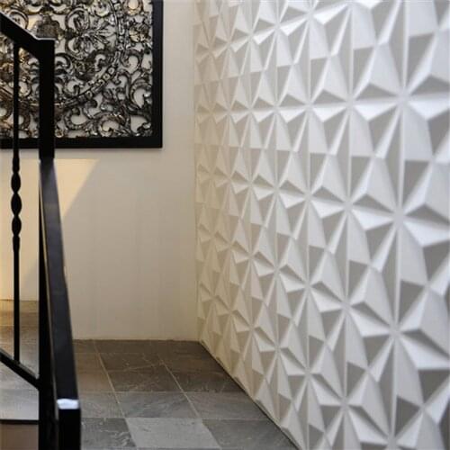 30x30cm 3D tile panel mold plaster wall 3D wall stickers living room 3D wallpaper mural bathroom kitchen accessories outdoor