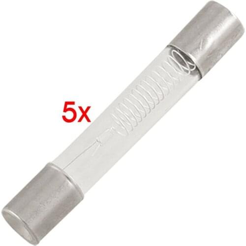 5 Pcs Replacement 5KV 0.75A 750mA Fuse Tubes for miniwave Oven