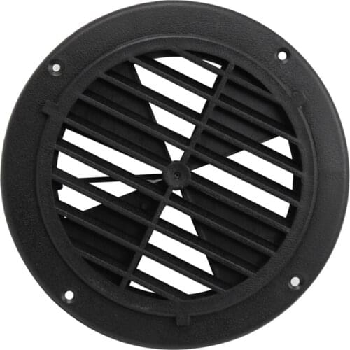 6.5 Inch Boat Round Louvered Vent For RV Motorhome Marine Ventilation UV Protection 0.7 Inch PP Boat Accessories Marine