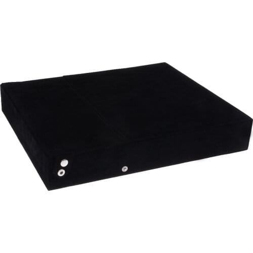 Sunglasses Organizer Case, Black Showcase Box for Eyewear Glasses Display Storage Suitcase - 12 Slots