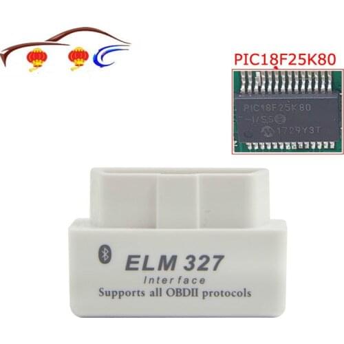 Double PCB Board PIC18F25K80 Chip ELM327 V1.5 Bluetooth Auto Scan Bus Hardware V1.5 ELM 327 OBD2 OBDII Protocols Diagnostic