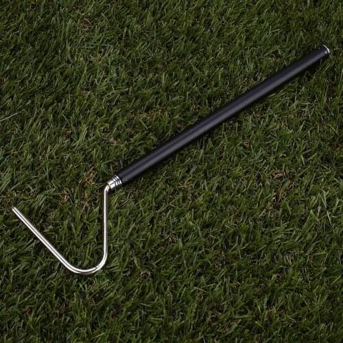 SOLEDI Long Handle Adjustable Catching Tools Tongs for Hook Black Stainless Steel Catch Snakes Tool Trap Tong 1 Pcs Retractable