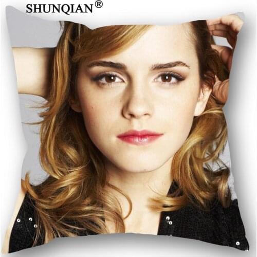 Best Emma Watson Pillowcase Wedding Decorative Pillow Cover Custom Gift For (Two Sides) Printed Pillow Cases 18-315