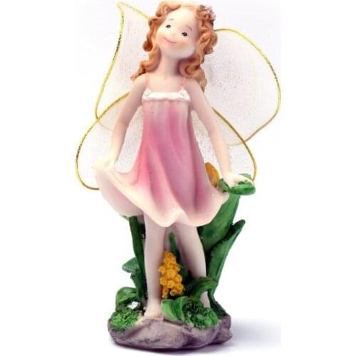 Mini Garden Miniatures Fairy Garden Ornament Decoration Resin Bonsai Terrarium Figurines Flower Angels Garden Home Toys Gifts
