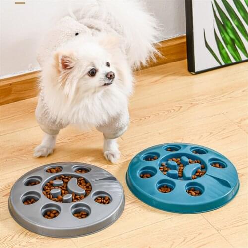 Nontoxic Fun Slow Feeder Dog Bowl Food Nonslip Pet Eat Slow Feeding Bowls Maze Interactive For Large Medium Small Dogs Chihuahua