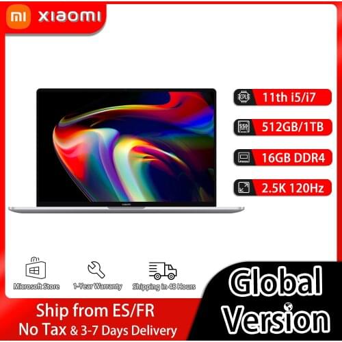 Xiaomi Mi Laptop Pro 14 14Inch i7-11370H/i5-11300H NVIDIA GeForce MX450 2.5K Screen Thunderbolt 4 Notebook Office Computer PC