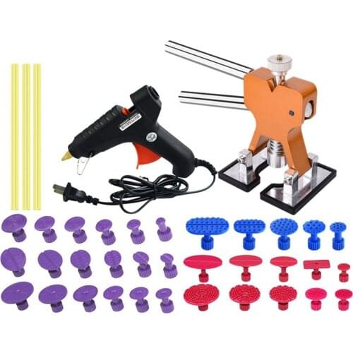 Auto Body Paintless Dent Repair Dent Lifter with Glue Gun paintless dent Tool for Car Motorcycle Refrigerator Washing Machine