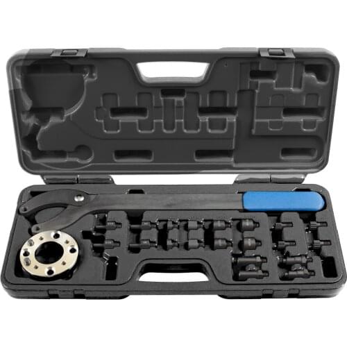 Camshaft Pulley Support Plate Camshaft Pulley Holder Tool Set For VW Audi T10172A T10554 Gear Belt Pulley Retaining Wrench